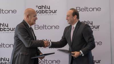 اتفاقية تعاون بين «بلتون للتأجير التمويلى» و«الأهلى للتنمية العقارية - صبور» بإجمالى 1.2 مليار جنية