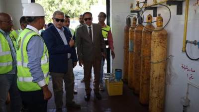 رئيس القابضة للمياه يتفقد محطة مياه الرضوانية UF بالأقصر