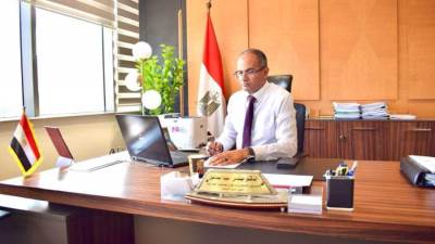 نائب وزير الاسكان يتابع الموقف التنفيذي لمشروع الصرف الصحي بمركز ومدينة بدر بمحافظة البحيرة