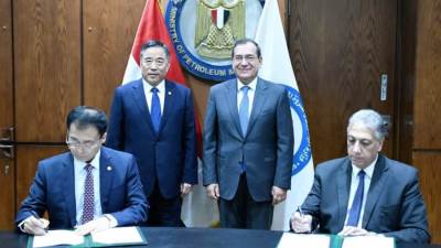 «البترول»: توقيع مذكرتي تفاهم مع مؤسسة الطاقة الصينية في مجال الطاقة الخضراء