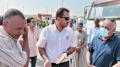 «عبد اللاه» يوجه برفع حالة التأهب والاستعداد لفصل الشتاء بمدينة طيبة الجديدة