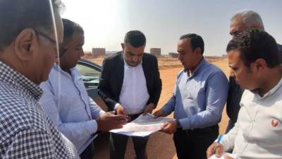 مساعد نائب رئيس هيئة المجتمعات يتفقد محطات المياه والصرف الصحى ومنطقة الرابيه المضافه لمدينة الشروق 