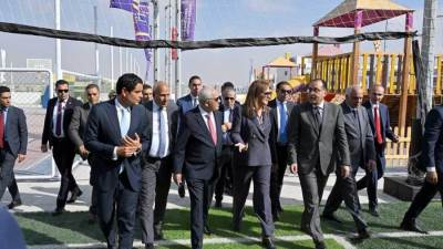 رئيس الوزراء يشهد افتتاح وتشغيل مجمع المدارس بأرض القرية الكونية بحدائق أكتوبر