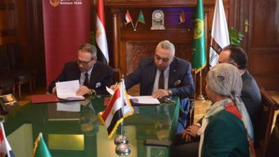 برتوكول تعاون بين بنك مصر والمركز القومى لبحوث الإسكان والبناء