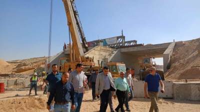 «الإسكان»: بدء تنفيذ مرافق المنطقة اللوجيستية ومحطة صرف صناعي بأكتوبر الجديدة