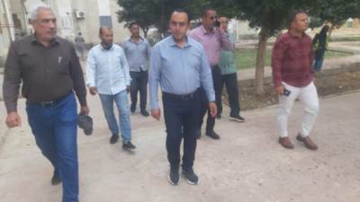 رئيس جهاز الشروق يتفقد مربعات الإسكان والمنطقه التاسعة ويوجه بتكثيف الصيانة