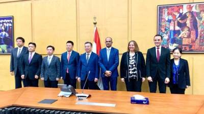 مسئولو الإسكان يبحثون مع مسئولي مدينة «تشونغتشينغ» الصينية سبل التعاون بين الجانبين في المجالات المشتركة