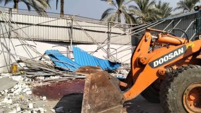 محافظة الجيزة : إزالة 26 حالة بناء وتعدي  علي الاراضي الزراعية بمنشأة القناطر والبدرشين والعياط