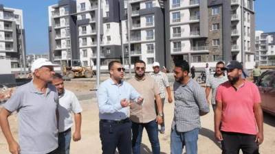 نسبة تنفيذ العمارات تجاوزت 99% .. رئيس جهاز دمياط الجديدة يتفقد مشروع  «جنة» بالحي السادس