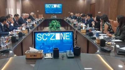 «اقتصادية قناة السويس» تستقبل وفد شركة Sailun الصينية لإطارات السيارات بالسخنة