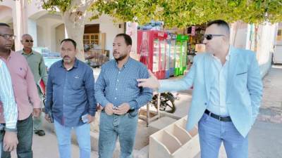 حملات مكبرة بمدينة طيبة الجديدة للقضاء على الإشغالات والمخالفات 