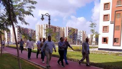 رئيس جهاز حدائق العاصمة يتفقد أعمال الطرق بالمبادرة الرئاسية «سكن لكل المصريين»