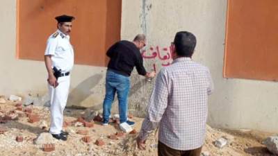 تنفيذ 10 قرارات إيقاف أعمال بأراضٍ بـ«بني سويف» الجديدة واسترداد 40 فدانا بـ «الفشن الجديدة»