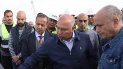 وزير النقل يتابع تقدم معدلات تنفيذ مشروع تطوير ميناء السخنة