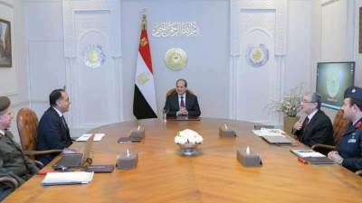 السيسي يوجه بمواصلة الجهود المكثفة لاستكمال الأهداف الاستراتيجية لمشروع «مستقبل مصر»