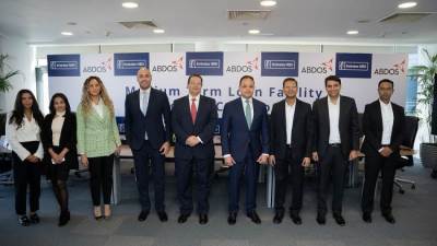 شراكة استراتيجية  بين «الإمارات دبي الوطني» و«ابدوس اف ام سي جي للصناعة» لتعزيز الاستدامة في مصر