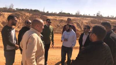 رئيس جهاز سفنكس الجديدة يتفقد مشروع محور سفنكس بعد ربطه بمحورى الضبعة والطريق الإقليمى