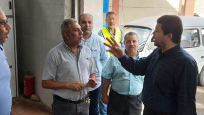 رئيس جهاز المنيا الجديدة يتفقد منظومة مياه الشرب والصرف الصحي بالمدينة