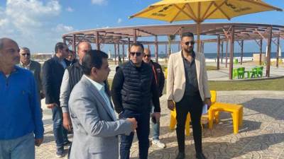 مسئولو مجلس الوزراء والإسكان يتابعون موقف تنفيذ المشروعات بمدينة دمياط الجديدة