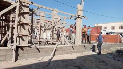 إزالة 837 حالة تعدِ على الأراضي الزراعية و303 مخالفات بناء بالغربية