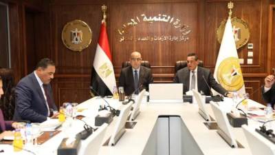 وزيرا التنمية المحلية والإسكان يتابعان الموقف التنفيذي للمشروعات الجارية وتدقيق الأحوزة العمرانية بمطروح