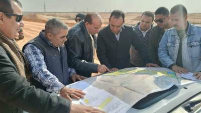 رئيس جهاز الشروق : بدء تنفيذ مشروعات المرافق لمنطقة الرابية المضافة للمدينة