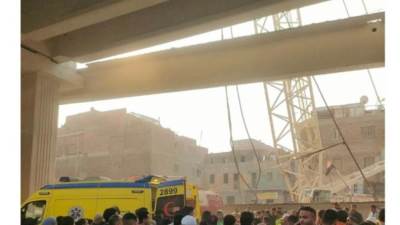 وفاة وإصابة 6 عمال في حادث محور الفريق كمال عامر