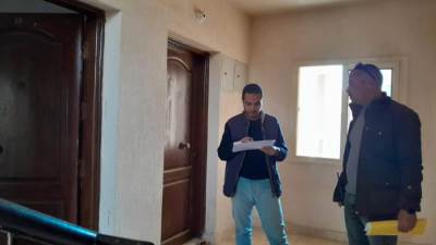 حملات للتفتيش على الوحدات المخالفة بمدينتي حدائق العاصمة وحدائق أكتوبر 