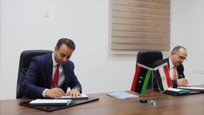  شركة المقاولون العرب تنفذ جسرين فى مدينة درنة بليبيا