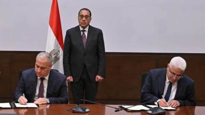 «مدبولي» يشهد توقيع بروتوكول لسداد مديونية «التأمينات» على المؤسسات الصحفية القومية