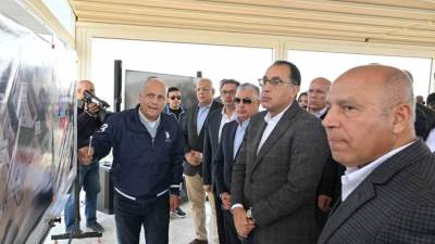 «مدبولي» يتفقد أعمال تطوير ميناء السخنة