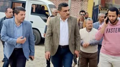 مسئولو " الإسكان " يتفقدون مشروعات المرافق الجاري تنفيذها بمدينة المنيا الجديدة