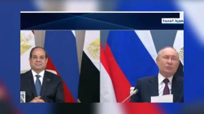 السيسي: نكتب اليوم تاريخ جديد من خلال تحقيق حلم المصريين بمحطة الطاقة النووية السلمية