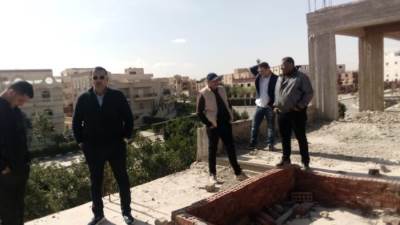 رئيس جهاز الشروق يقود حمله لرفع الإشغالات وإزالة مخالفات البناء