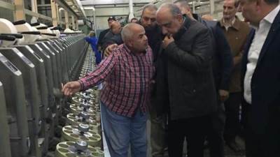 وزير قطاع الأعمال:نسعى للشراكة مع القطاع الخاص لتطوير صناعة الغزل والنسيج 