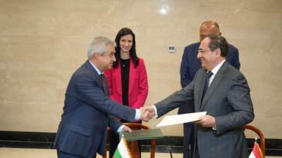 توقيع مذكرة تفاهم في مجال الغاز الطبيعي بين وزارة البترول ونظيرتها البلغارية 