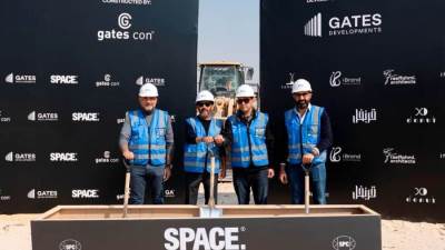 «Gates Developments» تنتهي من أعمال الحفر بمشروع« Space commercial complex» 