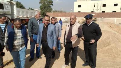 حملة مُكبرة لإزالة التعديات بمدينة الشروق