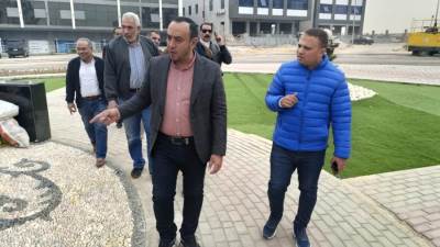 بالصور.. جهاز الشروق ينتهي من تطوير وتجميل مداخل وميادين المدينة في وقت قياسي 