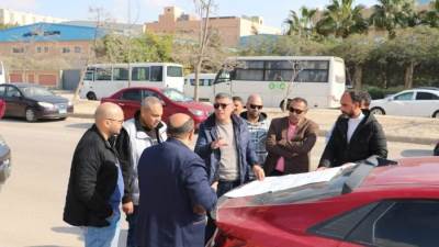 رئيس جهاز 6 أكتوبر يتفقد أعمال التطوير بمنطقة «أب تاون» والمنطقة الصناعية 