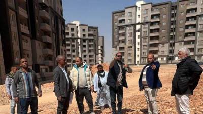 رئيس جهاز ملوي الجديدة يتفقد مرافق قطع أراضي الإسكان المتميز ومشروع جنة