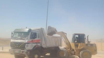 رئيس جهاز الشروق: رفع 8 ألاف متر مكعب من المخلفات بمناطق مختلفه من المدينه