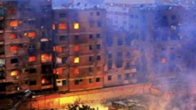 «مدبولى» يوجه بصرف 15 ألف جنيه للأسر المتضررة من حريق استديوهات الأهرام