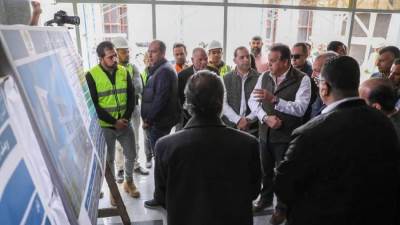  وزير الصحة يتفقد مشروع إنشاء مستشفى طوخ المركزي الجديد ويوجه بسرعة الانتهاء من شبكة الغازات
