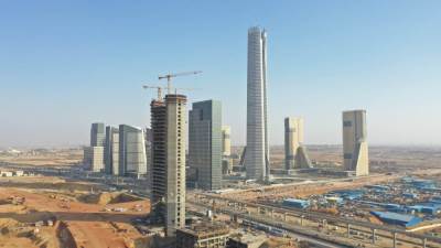 «إنفينيتي تاور» يسبق الجدول الزمني للتنفيذ بنسبة إنشاءات تفوق الـ 70%