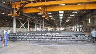  «السويس للصلب» تخفض أسعار الحديد ليصل 40500 ألف جنيه للطن