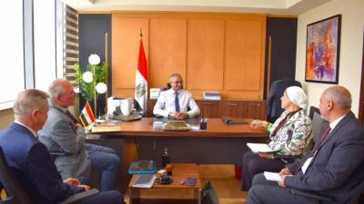 نائب وزير الإسكان يناقش مع «الوكالة الألمانية»  التعاون للمرحلة الثانية من برنامج إدارة دلتا مياه النيل