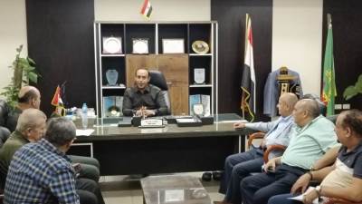 رئيس جهاز الشروق يواصل عقد اللقاءات اليوميه مع السكان