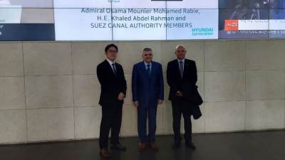 أسامة ربيع: دراسة مشروع لتحويل قناة السويس إلى مركز إقليمي لتوزيع قطع غيار السفن