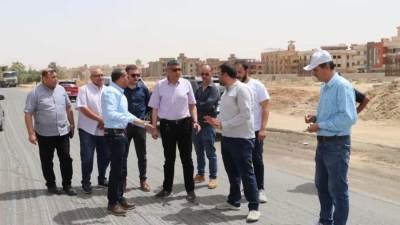 مسئولو المدن الجديدة في جولات موسعة لمتابعة مشروعات رفع الكفاءة والتطوير والنظافة